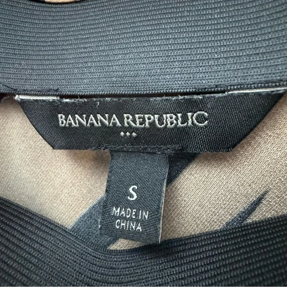 Animal Print Midi Skirt Banana Republic Womens Small Brown Black - Picture 4 of 6